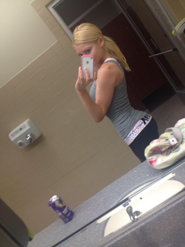 Riley Steele, Selfpic, Selfshot, Selfie, Gym, Workout