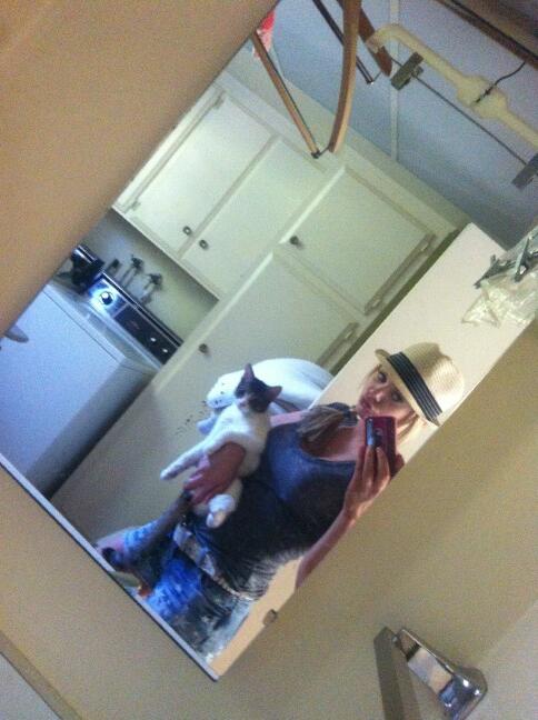Riley Steele, Cat, Kitten, Home, Hat, Kitchen, Littles, Kitty, Cam