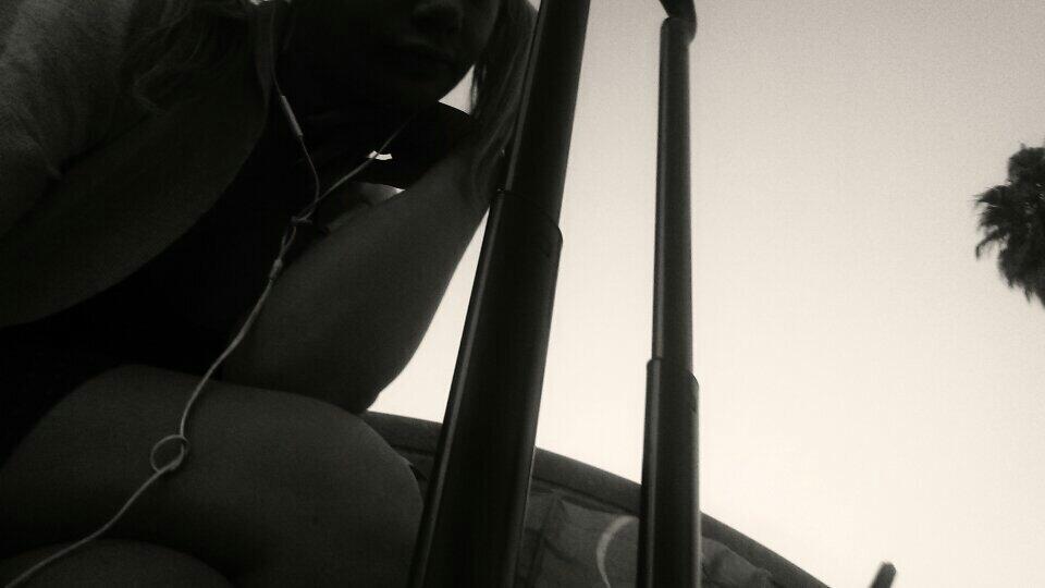 Riley Steele, Selfpic, Selfshot, Selfie, Street, Headphones, Black And White, Day, Bw, Moments, Somethings