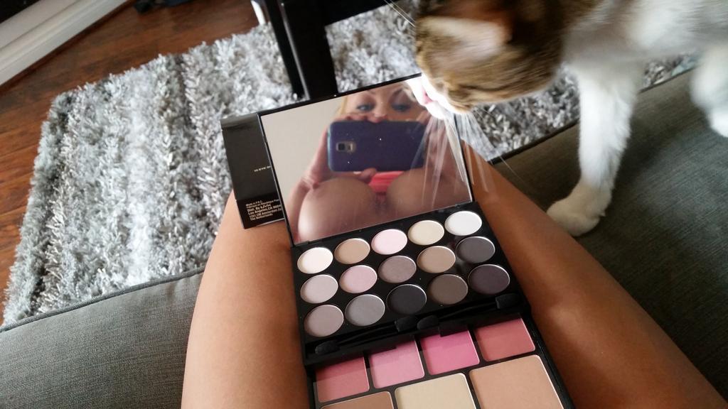 Riley Steele, Selfpic, Selfshot, Selfie, Boobs, Cat, Kitten, Legs, Mirror, Sexy, Mrgrey, Tits